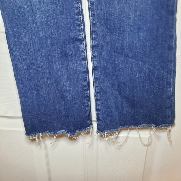 Current/Elliott's high-rise The Kick jeans 27 Cut Raw Hem - Picture 3 of 8